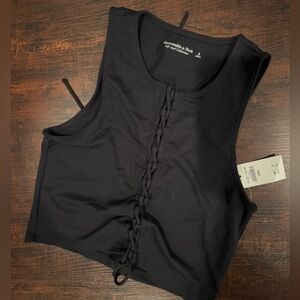 Abercombie & Fitch lace up scuba tank
